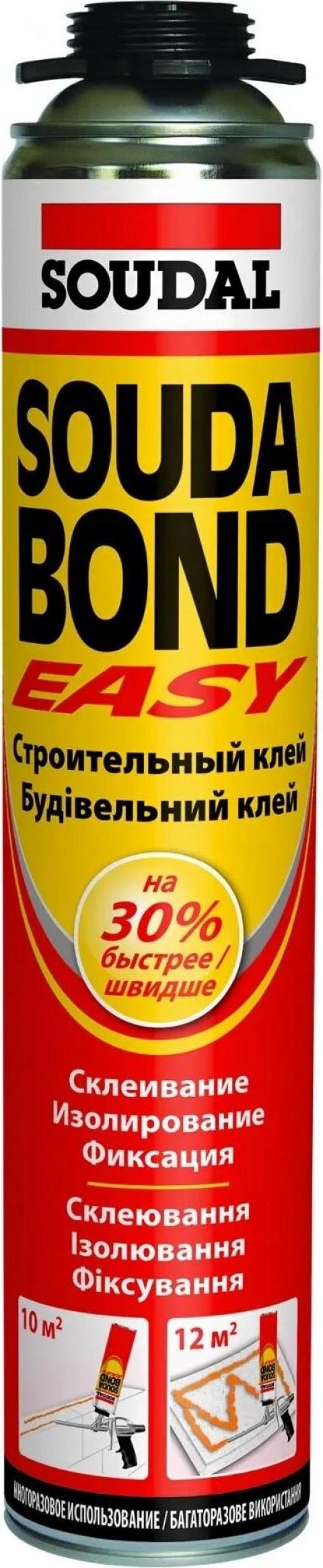 Клей полиуретановый SOUDAL Soudabond Easy 750 мл